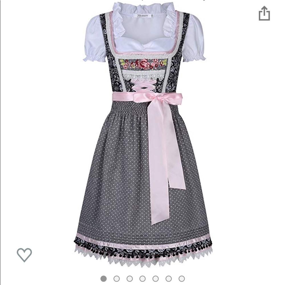 Oktoberfest Dirndl, S, Dress/Apron/Top